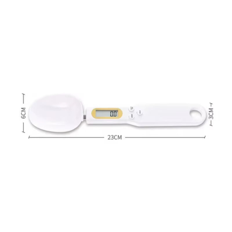 1Pcs Electronic Measuring Spoon Scale Kitchen Tools Portable Electronic Scale LCD Digital Measuring Food Digital Spoon Scale